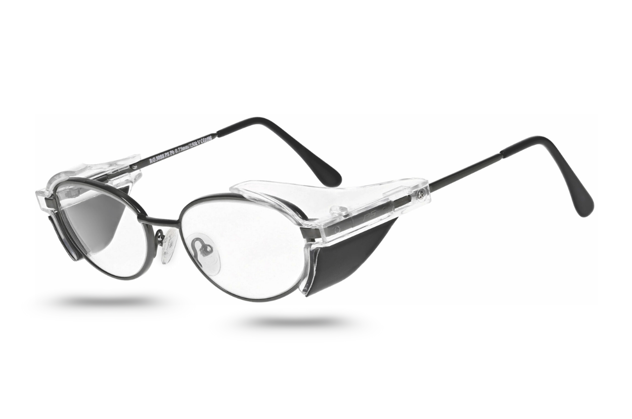 Gafas radiológicas compactas en Madrid con protección de plomo para uso en entornos médicos
