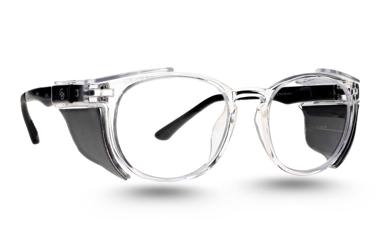 Gafas radiológicas Modelo 190 Madrid con lentes de vidrio Schott SF-6 y protección equivalente a 0,75 mm Pb