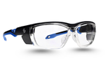 Gafas radiológicas Modelo 220 Madrid con lentes Schott SF-6 y protección frontal de 0,75 mm Pb