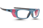 Gafas de radiación Q200 Madrid con lentes Schott SF-6 y protección frontal de 0,75 mm Pb