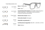 Gafas RX-15011 con lentes antirreflejo y alta precisión para trabajos de detalle