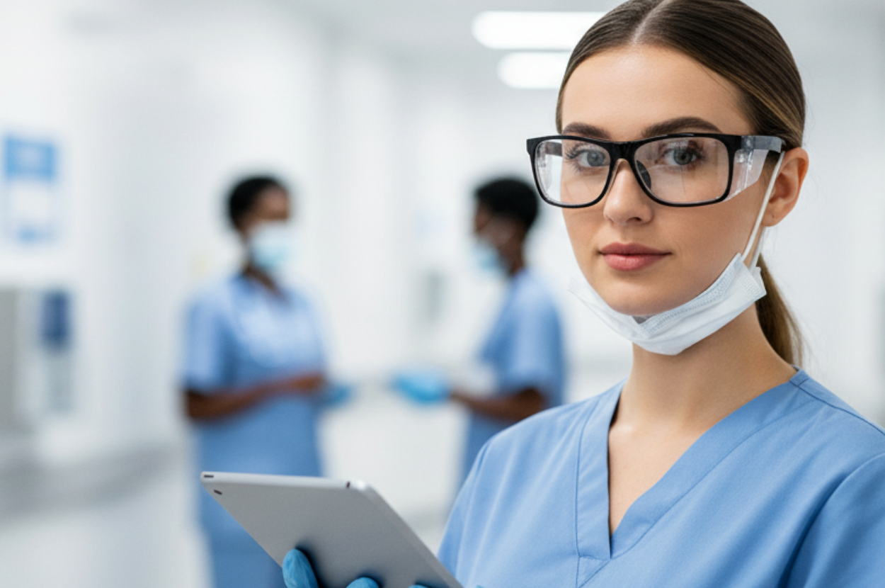 Gafas de seguridad graduadas RX-15011 para trabajar con mejor visión
