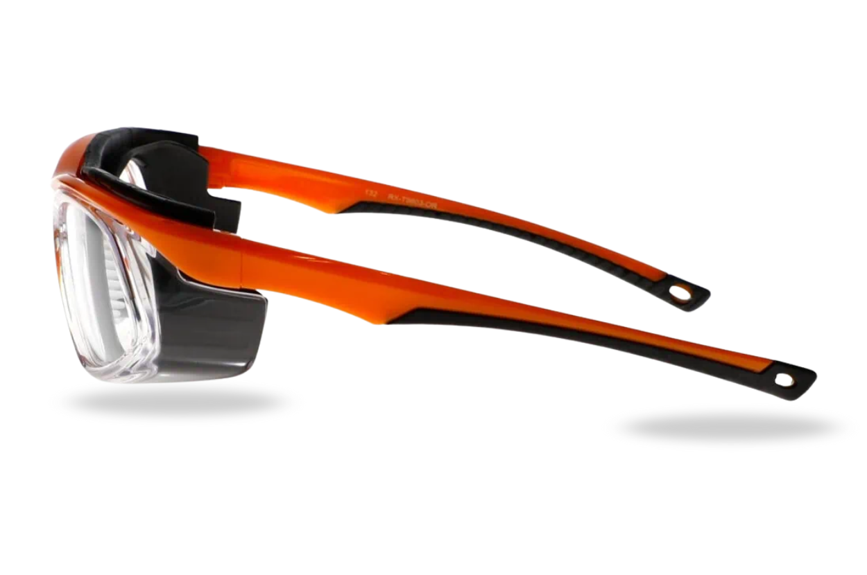 Gafas T9603 con protección lateral, materiales resistentes y diseño cómodo