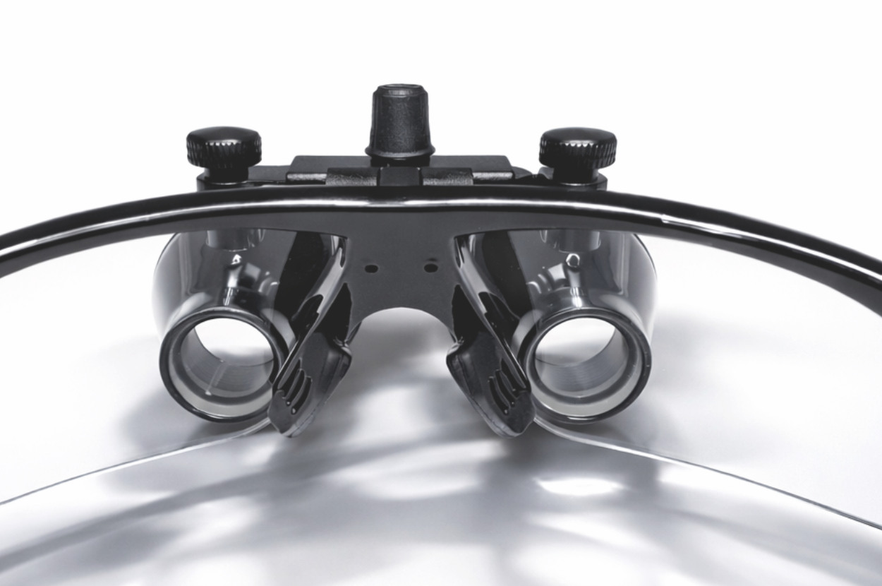 Lupas Dental Sport Flip-up  Negra