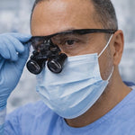 Lupas Dental Sport Flip-up  Negra